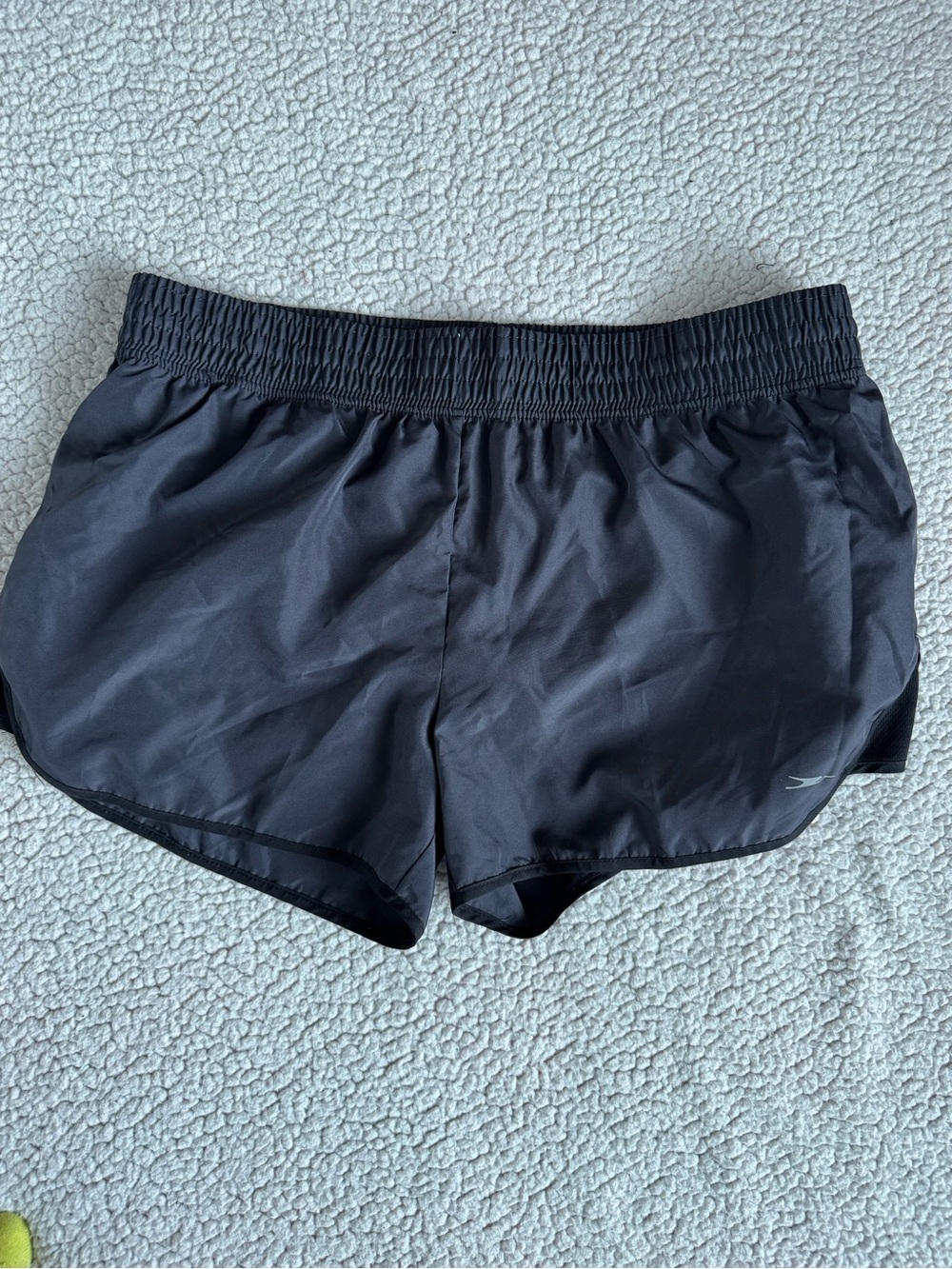 Crane Women's Black Athletic Running Shorts with Comfort Waistband